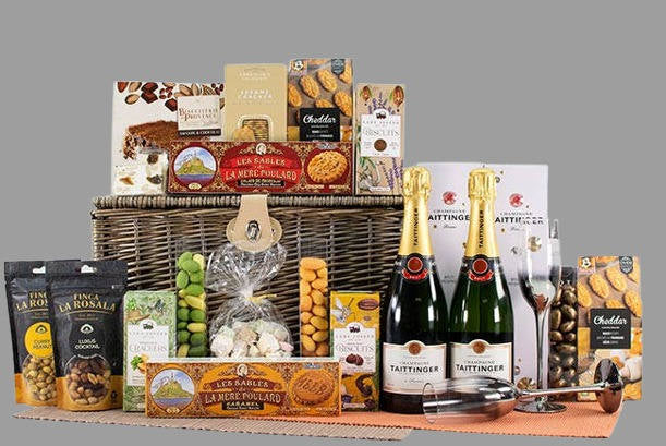 Champagne & Gourmet Treats Basket