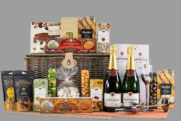 Champagne & Gourmet Treats Basket