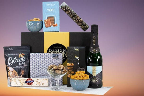 Non-Alcohol Sparking Wine and Delicious Treats