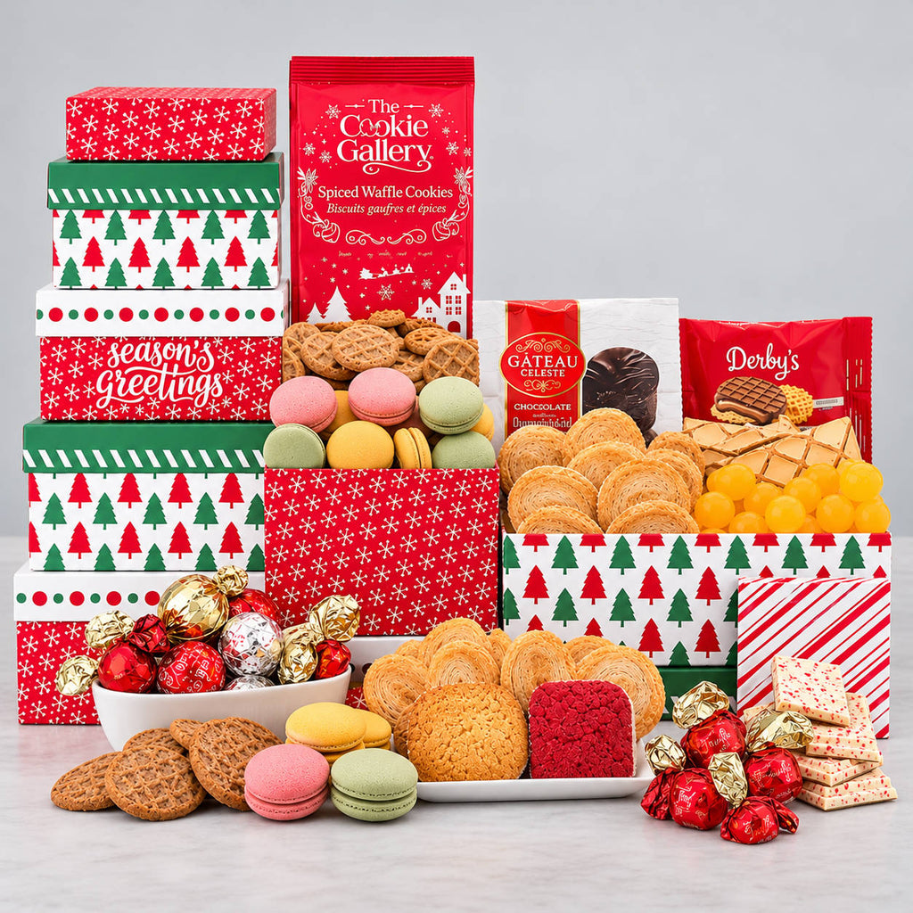 Happy Christmas Gift Tower