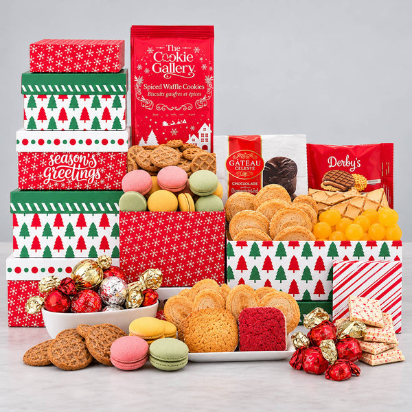 Happy Christmas Gift Tower