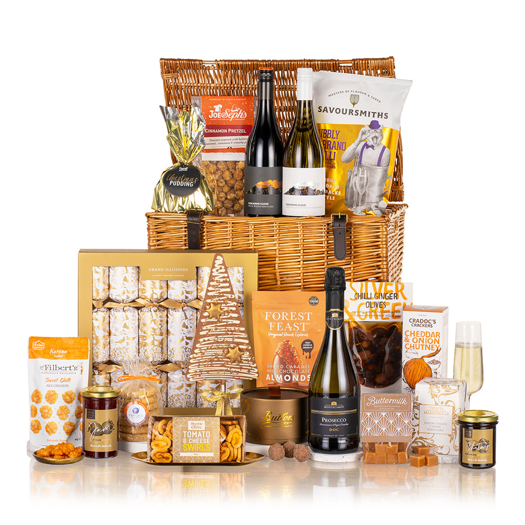 Traditional Christmas Gift Basket-UK ONLY - Shipping Included