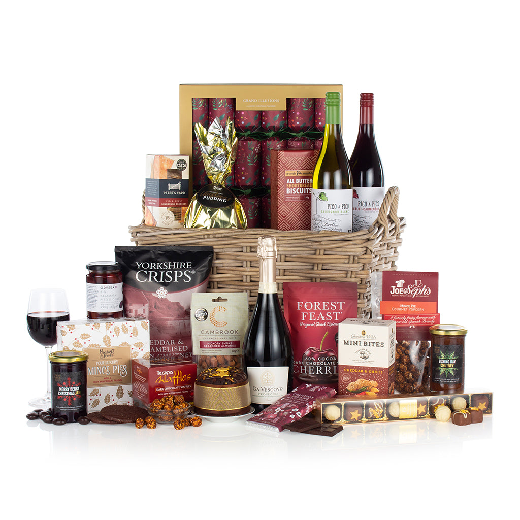 Traditional Christmas Gift Basket  -  UK DELIVERY ONLY