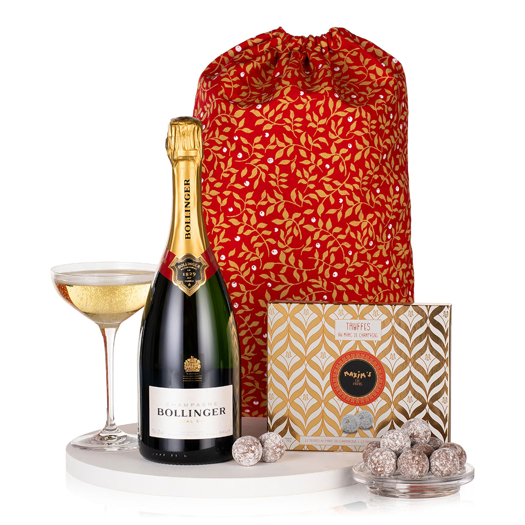 Bollinger Champagne & French Chocolates - DELIVERY IN BRITAIN ONLY