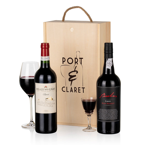 Ruby Port and Bordeaux Claret - DELIVERY IN BRITAIN ONLY