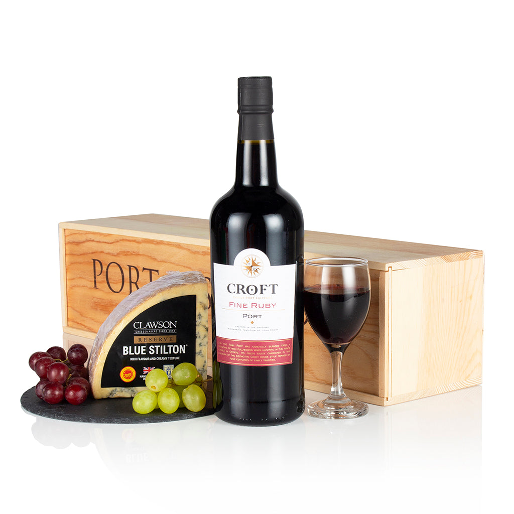 Classic Port and Blue Stilton Cheese -    UK DELIVERY ONLY
