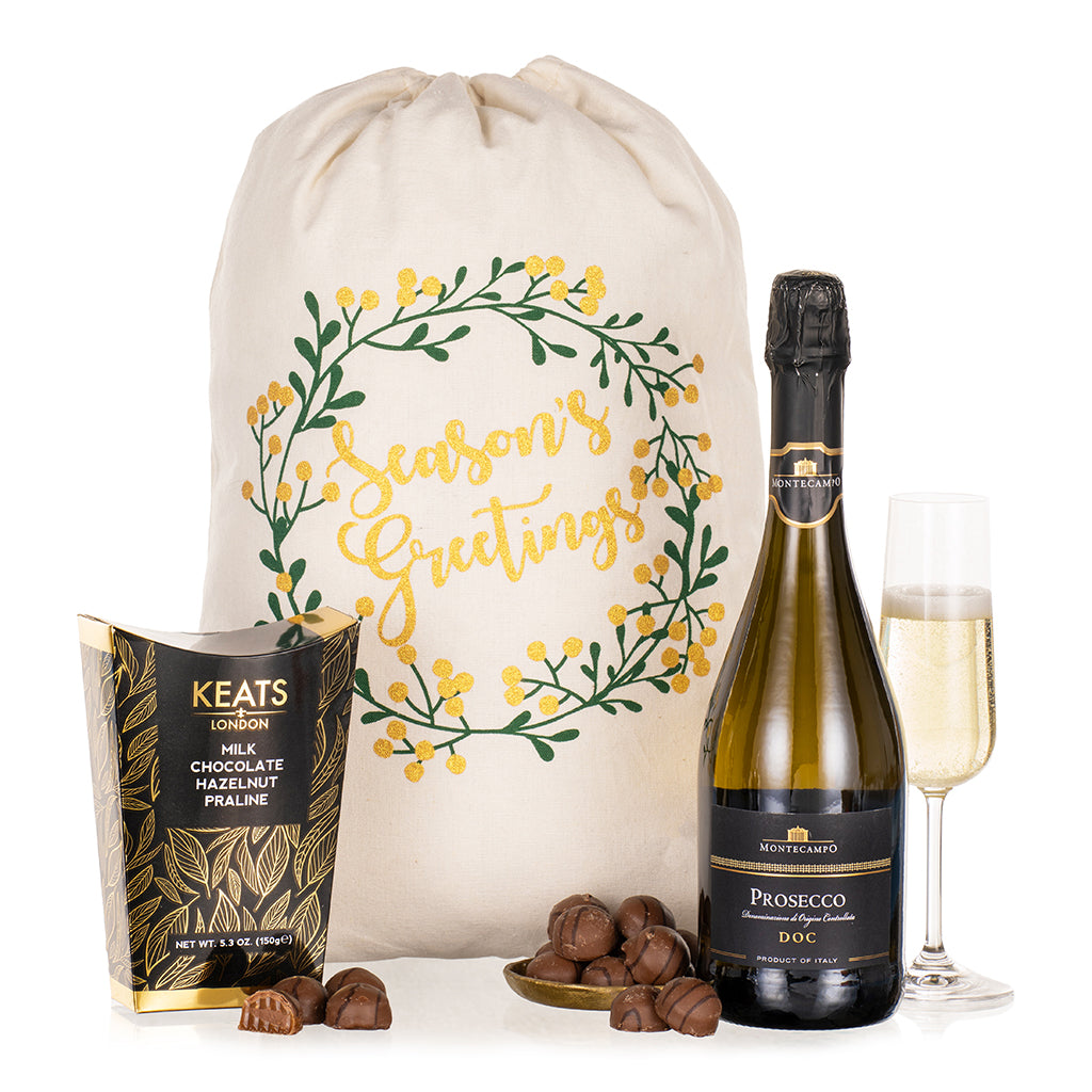 Prosecco and Gourmet Chocolates-UK ONLY - Shipping Included