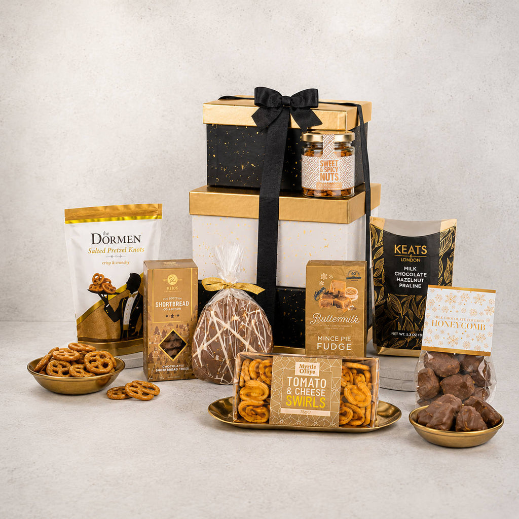Holiday Treats Gift Tower-UK ONLY - Shipping Included