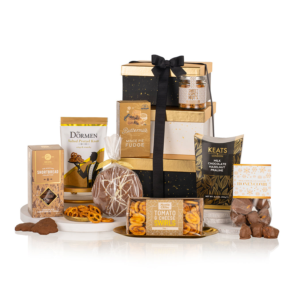 Holiday Treats Gift Tower-UK ONLY - Shipping Included