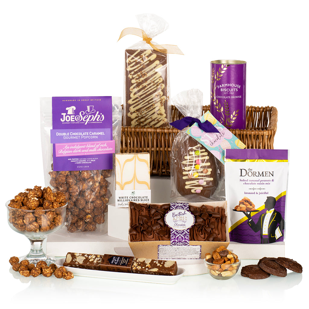 Easter Chocoholic Gift Basket - DELIVERY IN BRITAIN ONLY