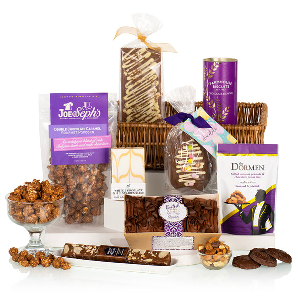Easter Chocoholic Gift Basket - DELIVERY IN BRITAIN ONLY