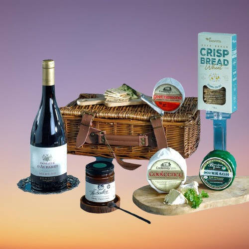 Wine and Cheese Basket