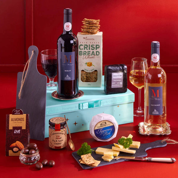 French Wines and Cheese Board Gift