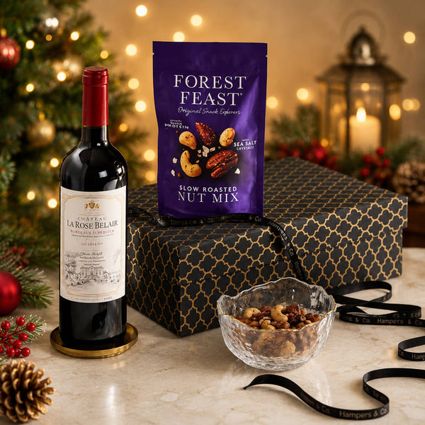 Bordeaux Rouge and Gourmet Snacks