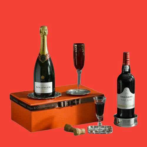 Premium Bollinger Champagne & Port Gift