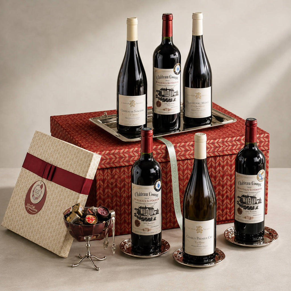 Six Premium French Wines & Chocolates