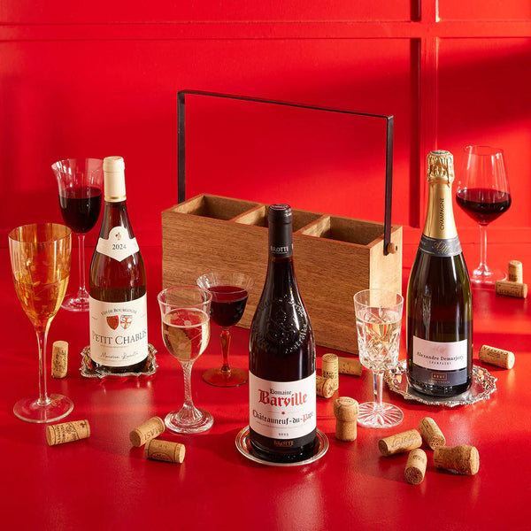 The Grand Reserve Wine Gift Set – Champagne & Fine French Classics 