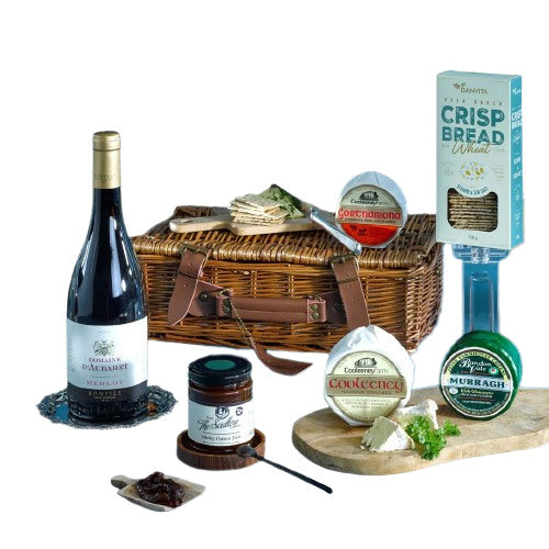 Wine and Cheese Basket