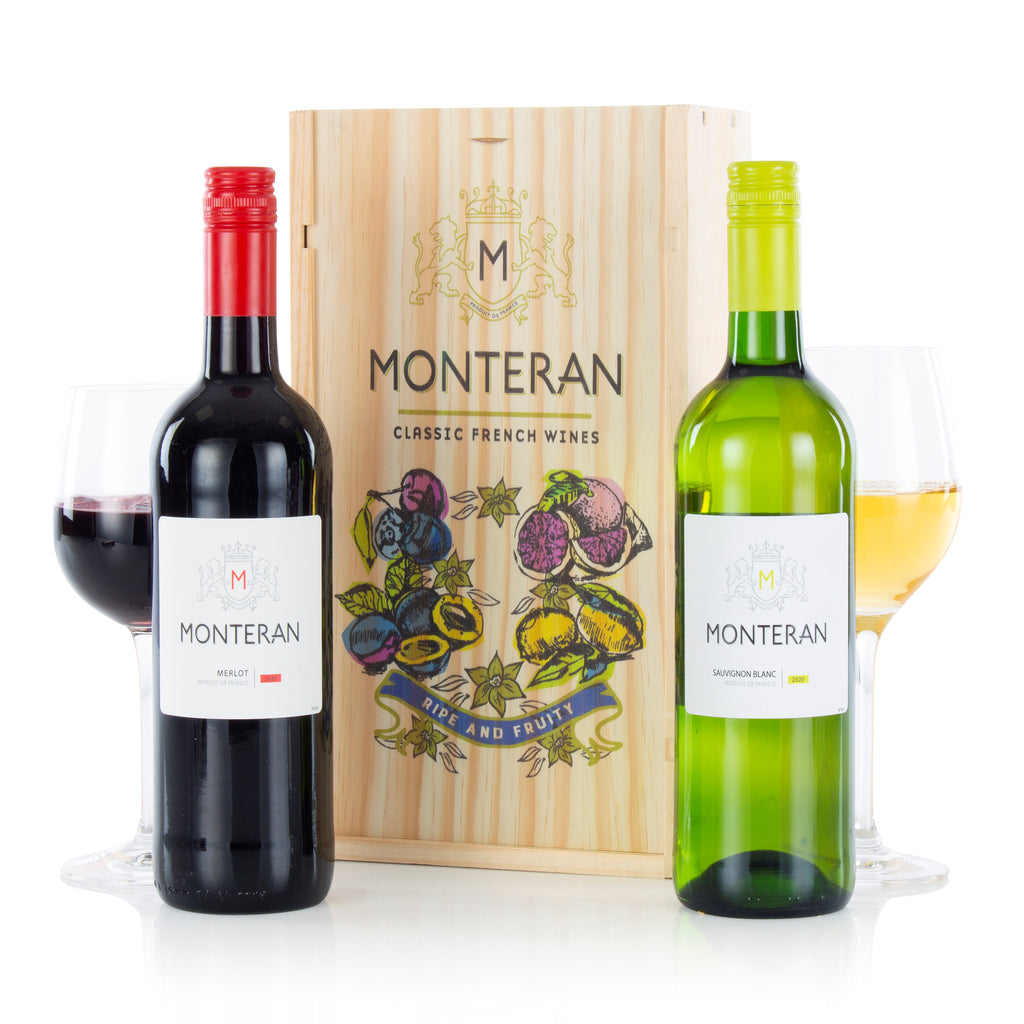 Monteran Classic French Wine Duo - UK DELIVERY ONLY
